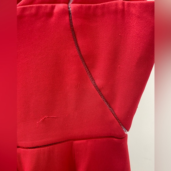 Jonathan Simkhai Sheer Trim Ruffled Crepe Minidress - Picture 14 of 14